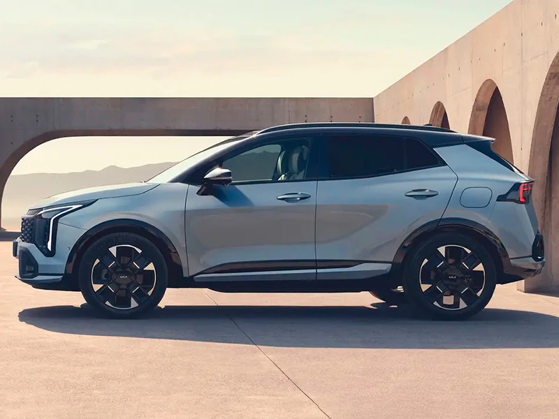 lateral novo kia sportage